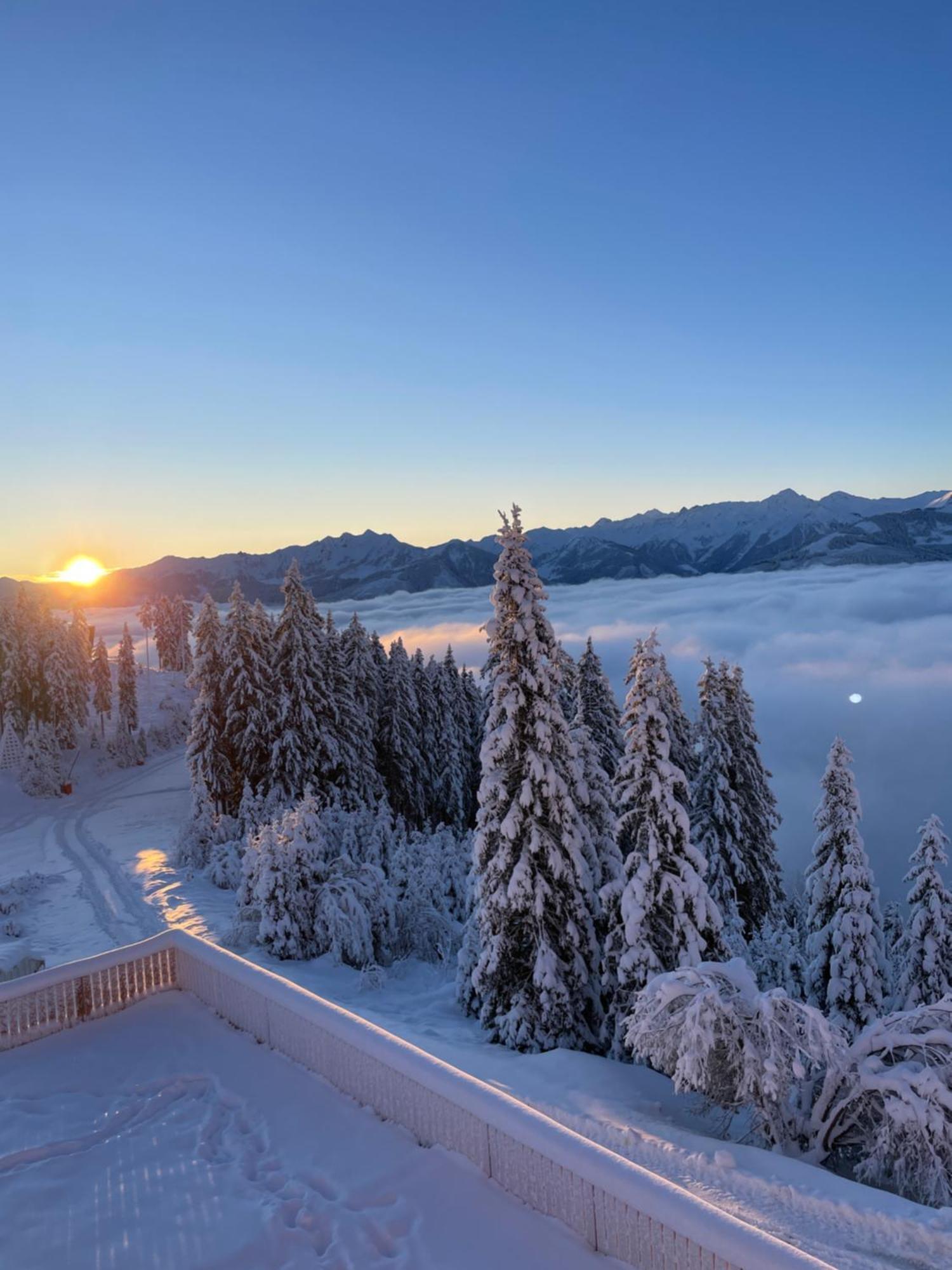 Glockneralm - Exklusiv Erreichbar Mit Skilift Zell am See Dış mekan fotoğraf